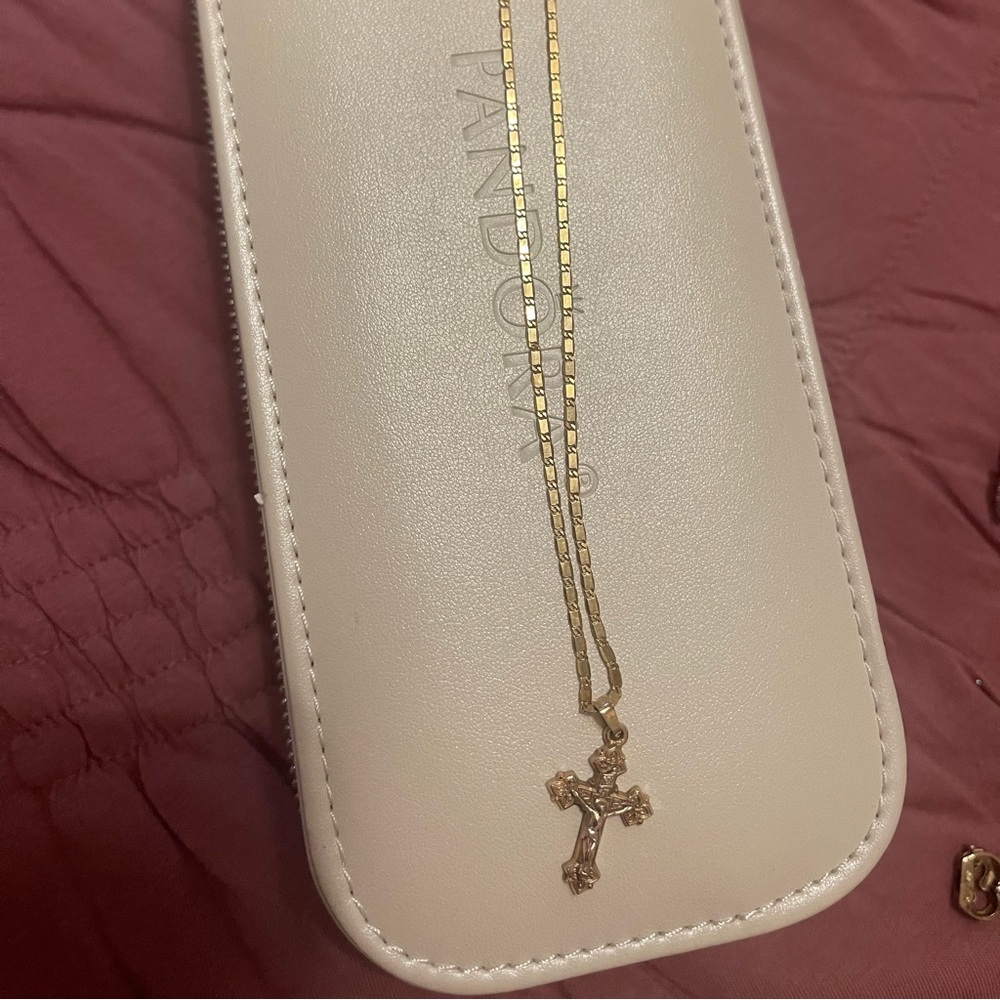 14k good baby necklace